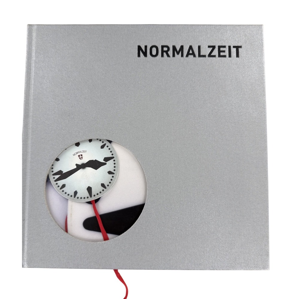 Normalzeit Austrian Art Project Vienna Cube Clock Book Löcker Verlag Hardcover
